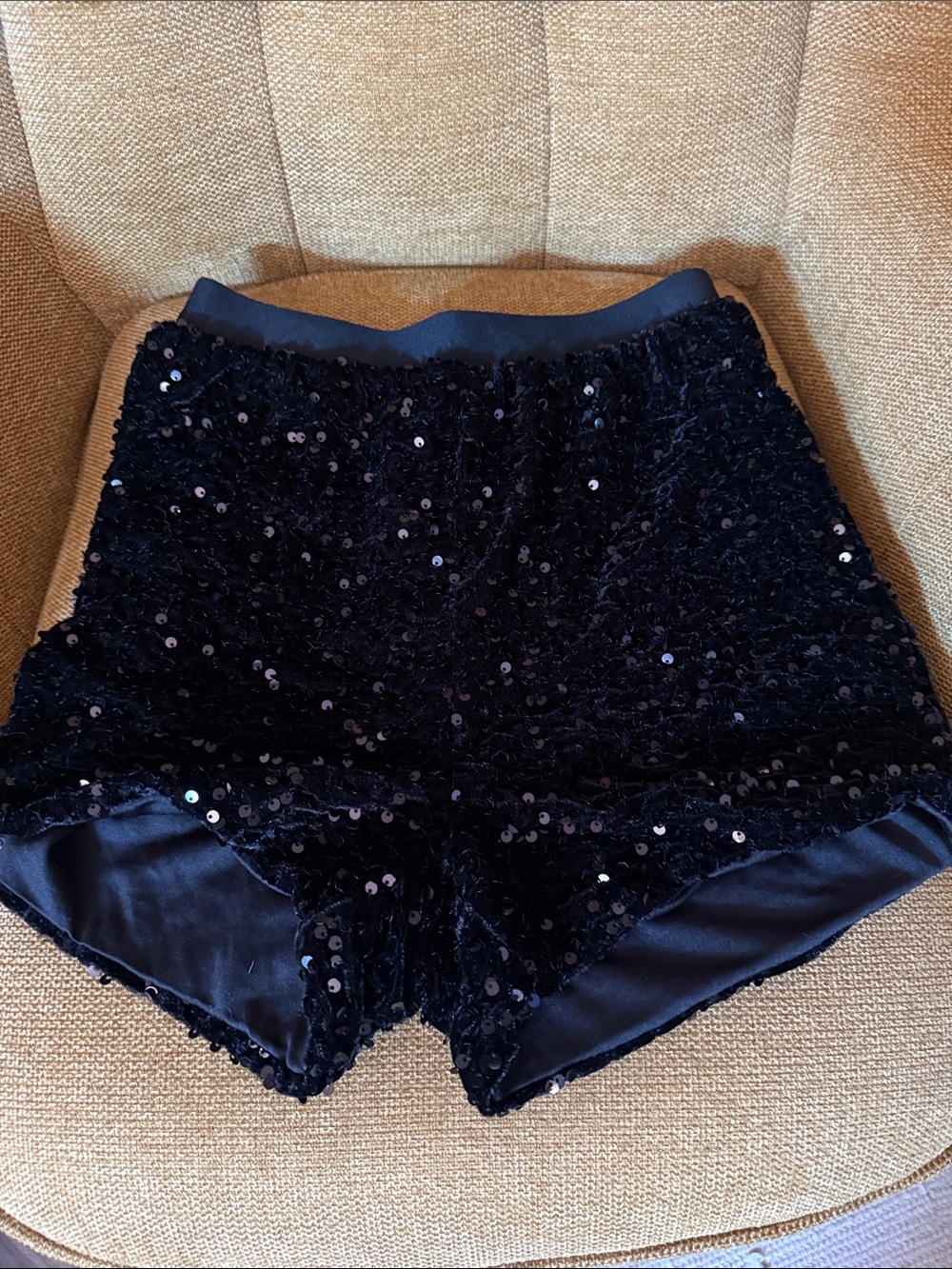 Sequin shorts